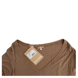 Brown shortsleeved top