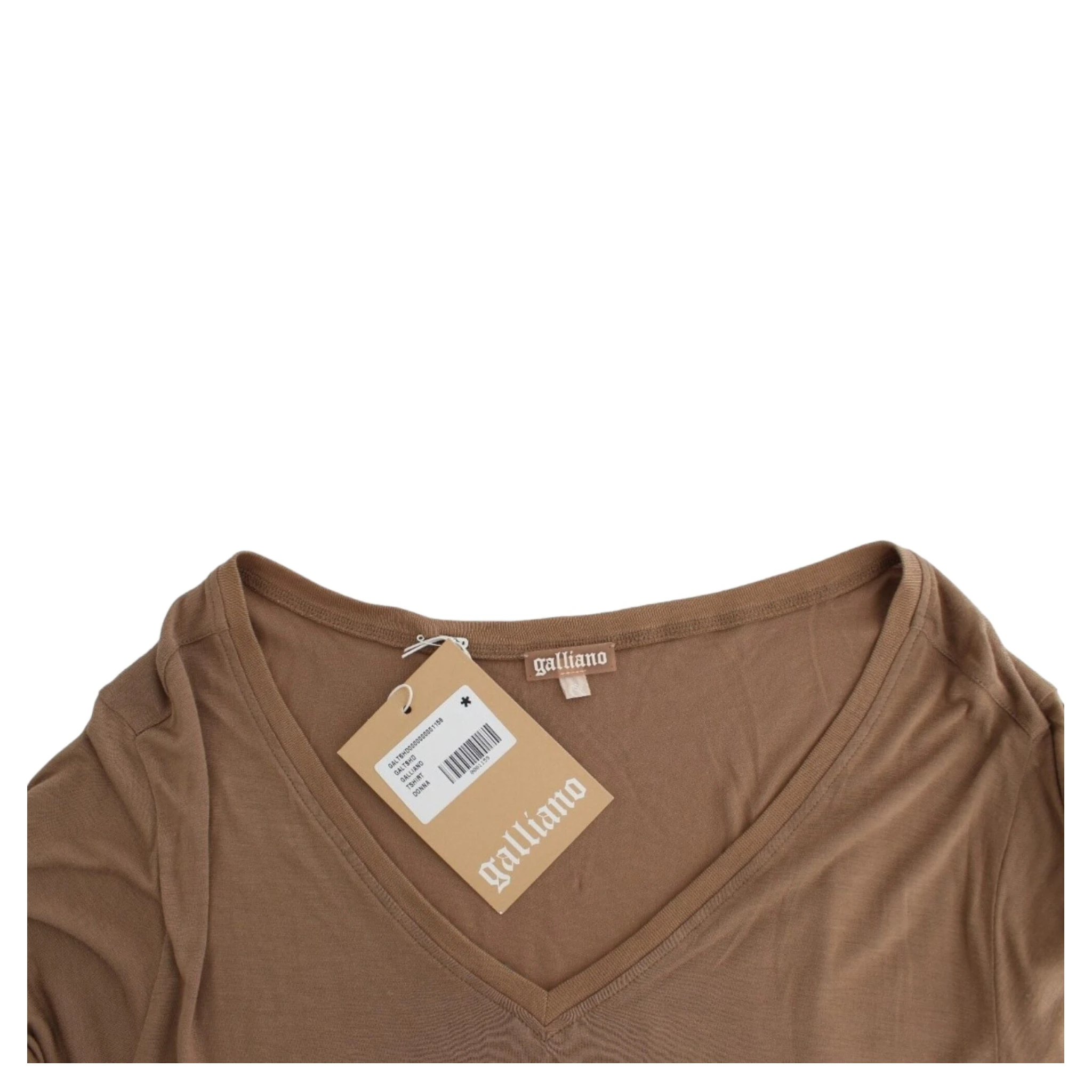 Brown shortsleeved top