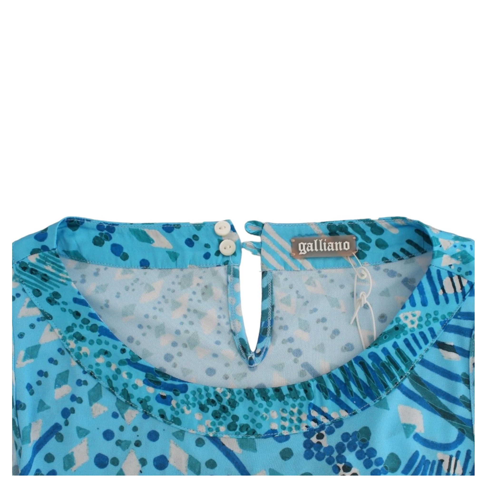 Printed Tank Top In Blue