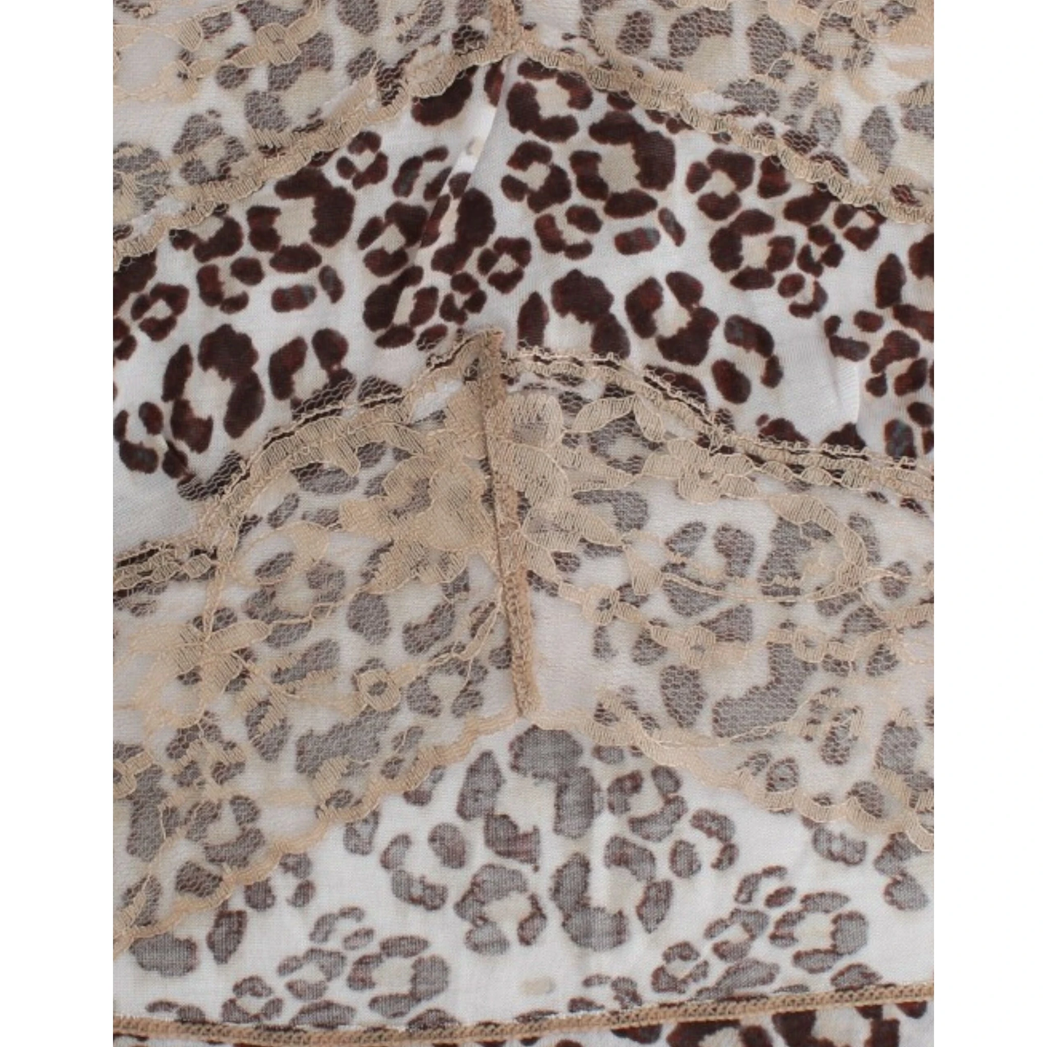 Brown longsleeved lace top