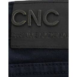 Blue straight leg jeans