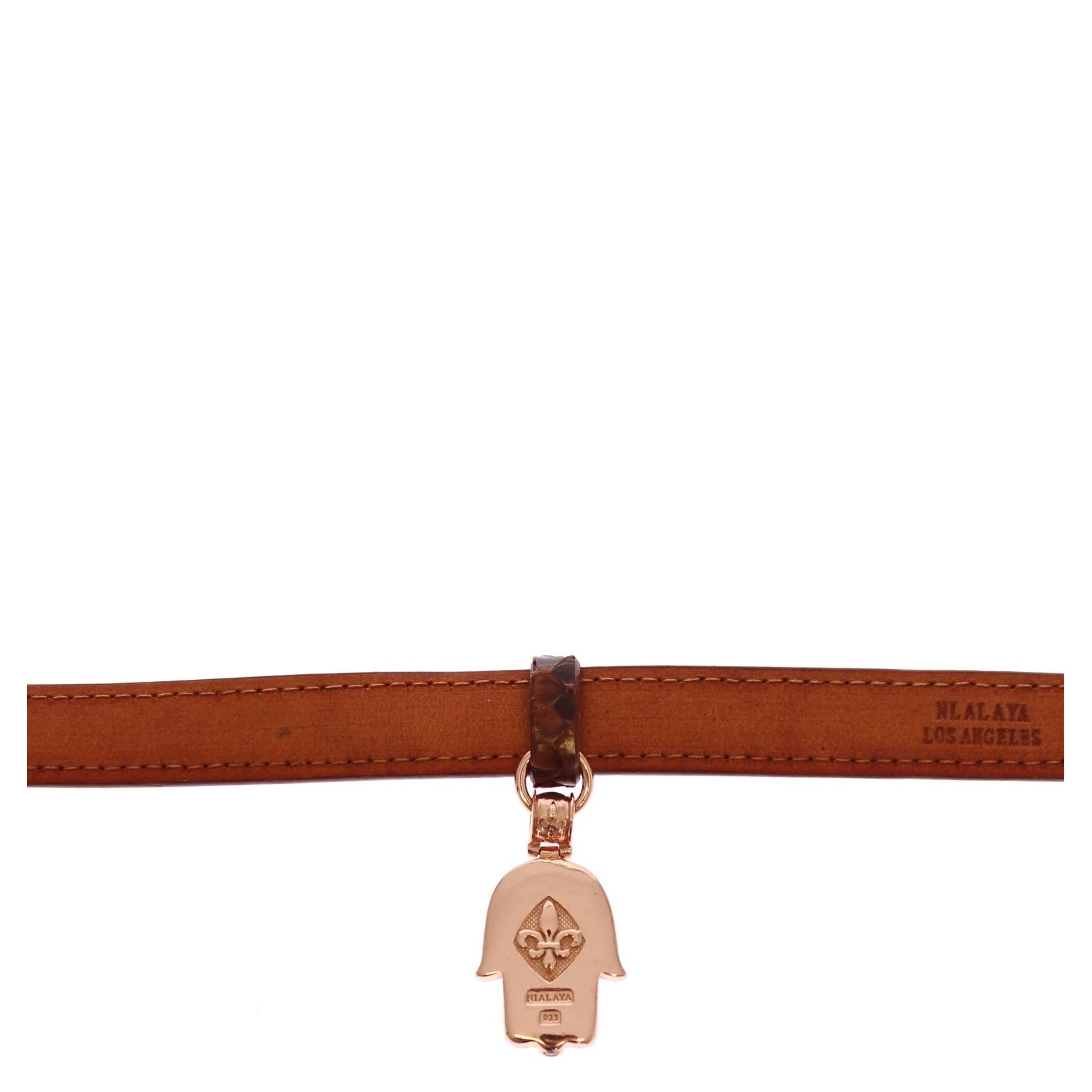 CZ Hamsa Eye 18K Gold 925 Silver Bracelet