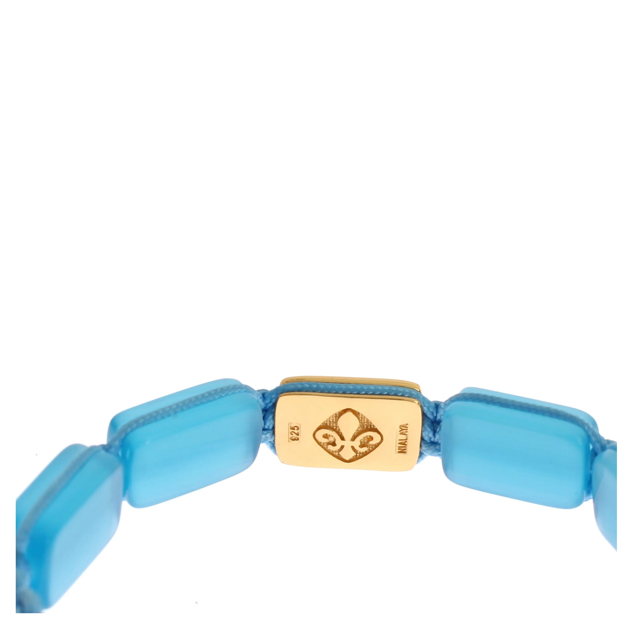 CZ Opal 18K Gold 925 Bracelet
