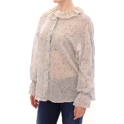 Blue Cotton Blouse Tunic