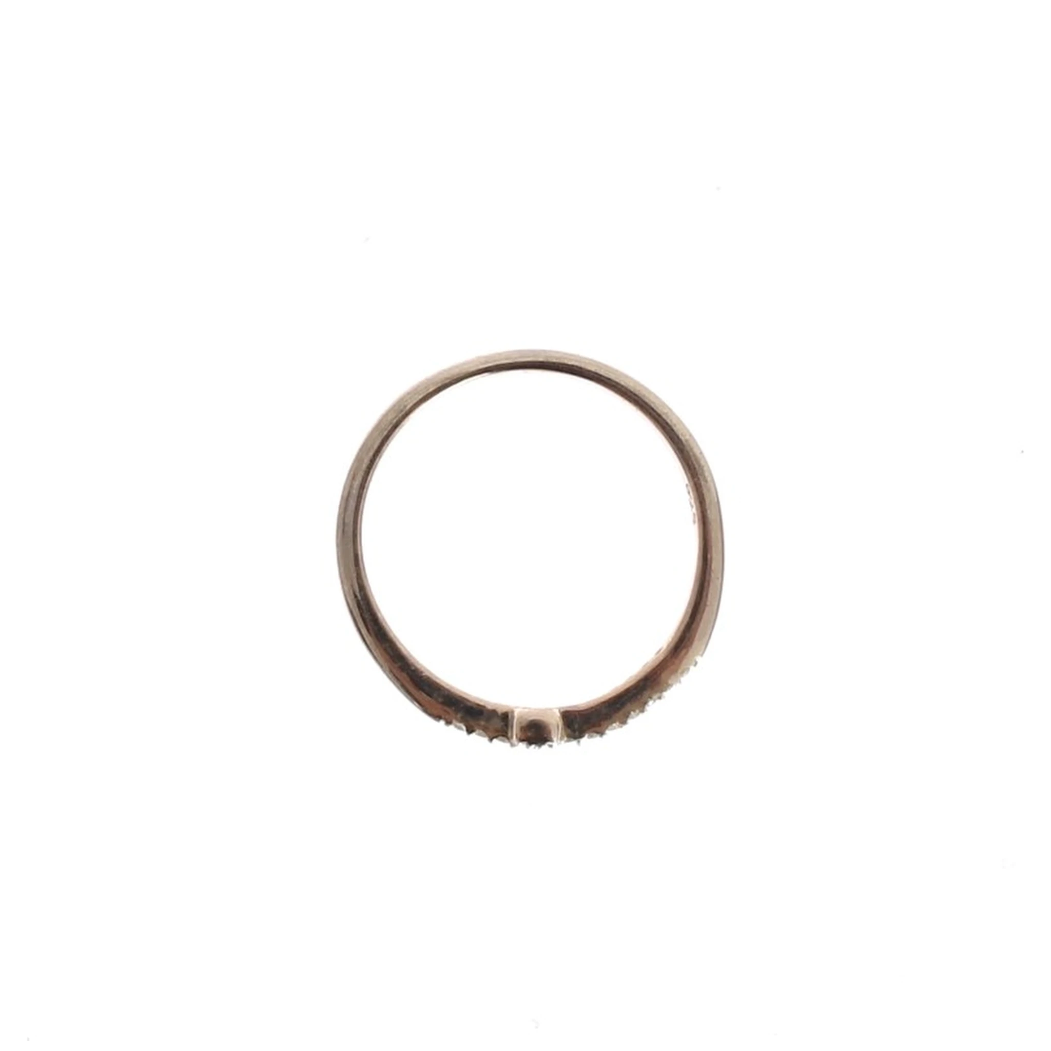 Silver CZ Cross 925 Ring