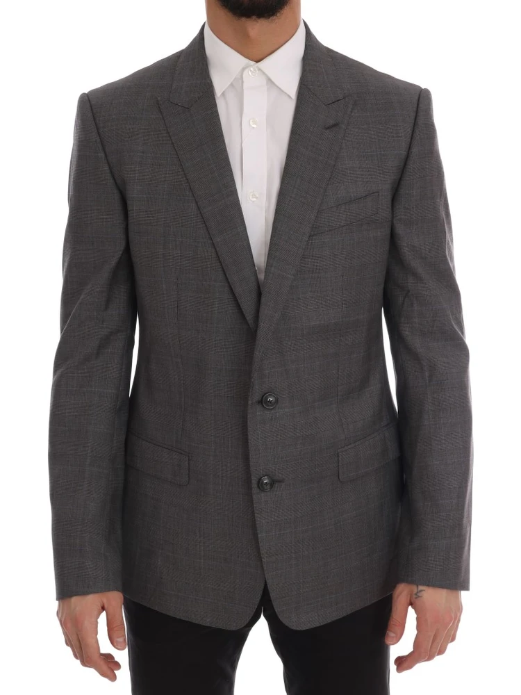 Gray Wool MARTINI Slim Blazer