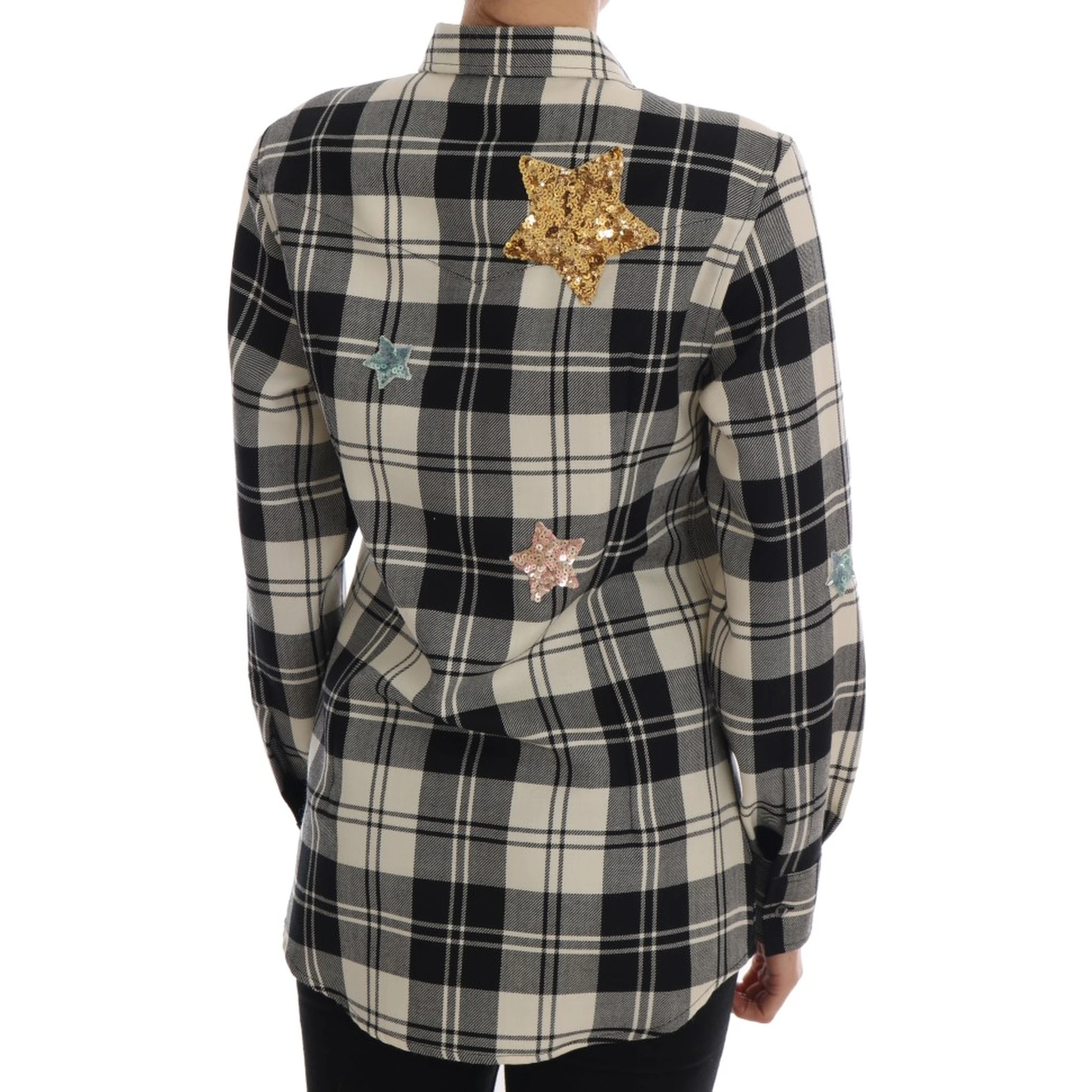 Black White Fairy Tale Crystal Shirt