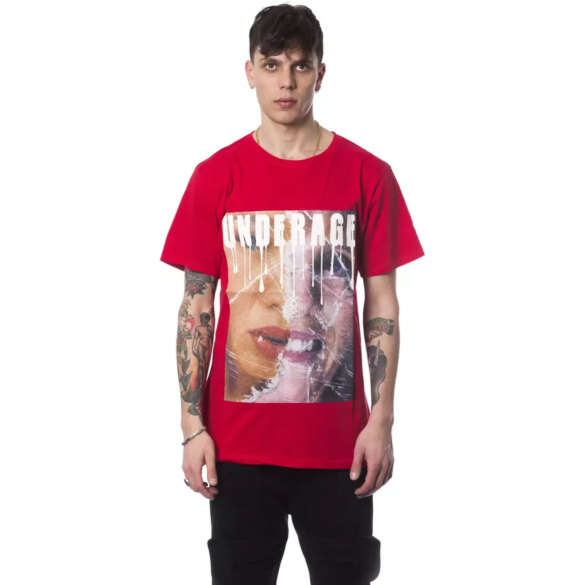 Red Cotton T-Shirt
