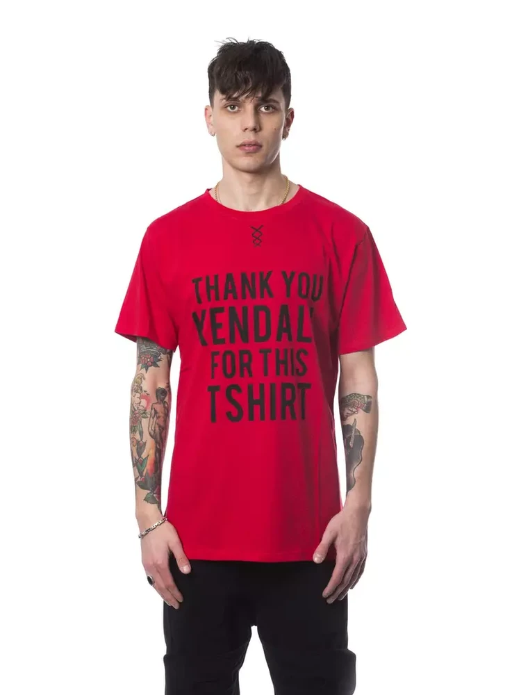 Red Cotton T-Shirt