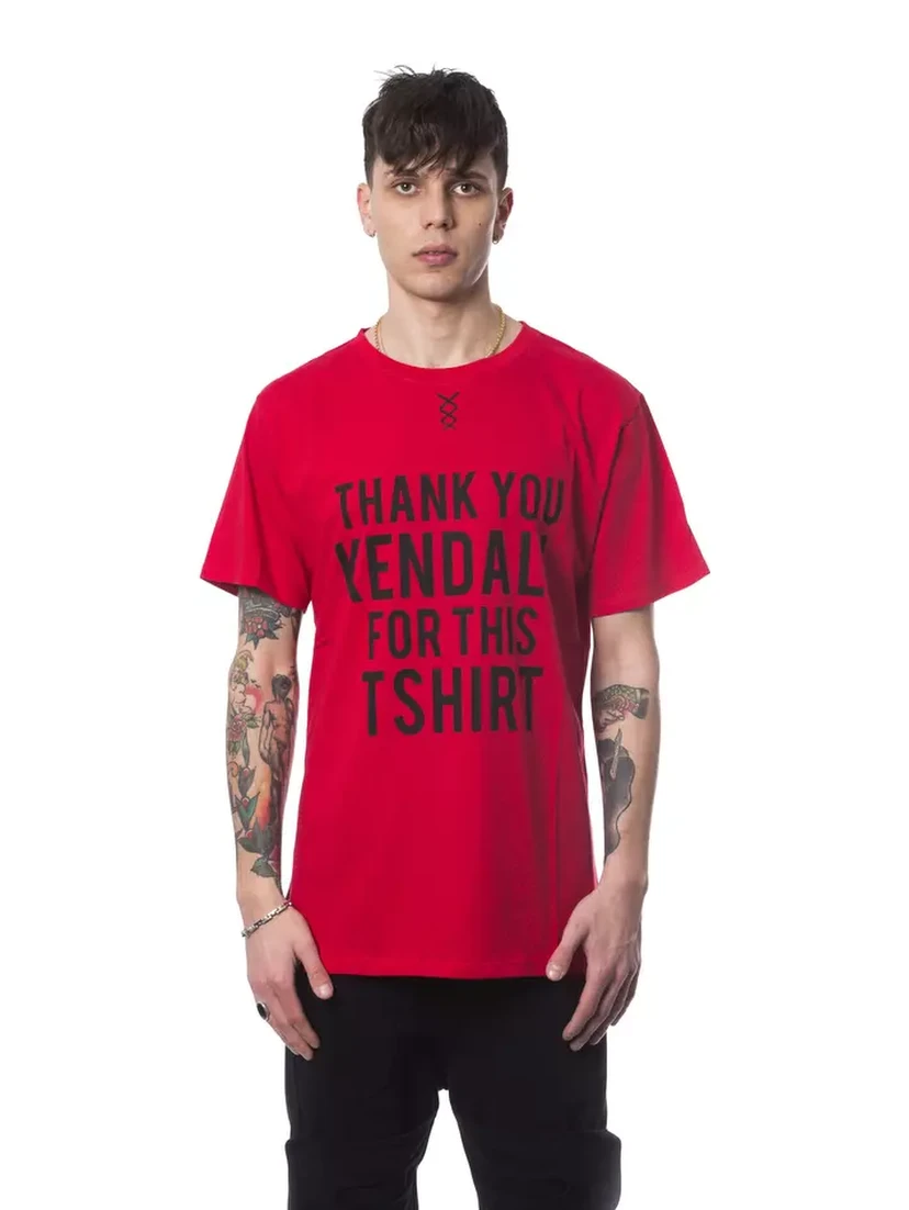 Red Cotton T-Shirt