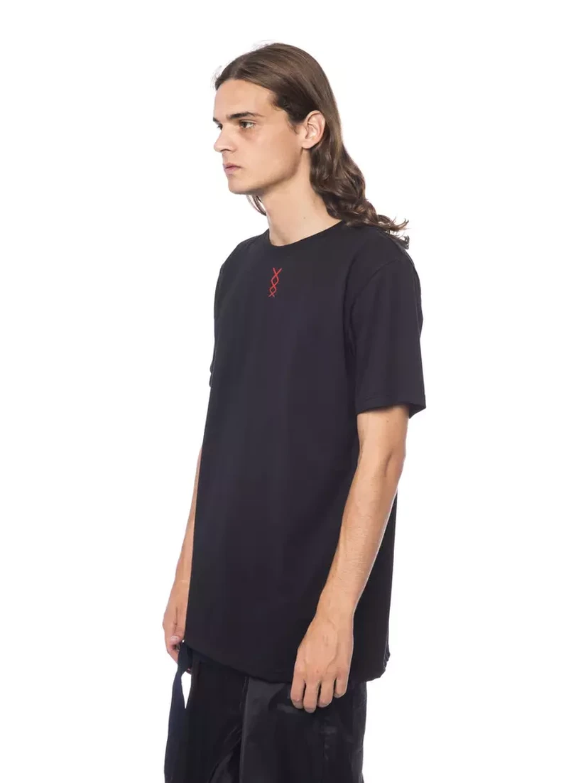 Black Cotton T-Shirt