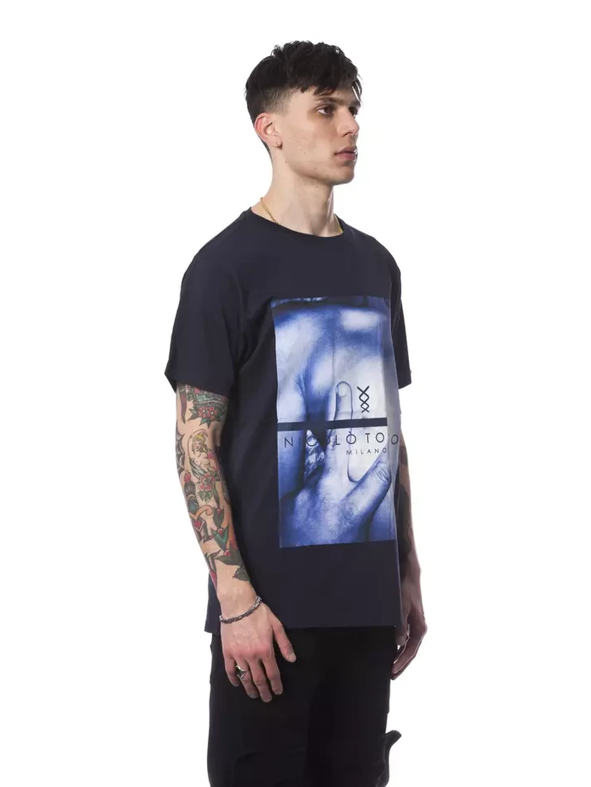 Blue Cotton T-Shirt