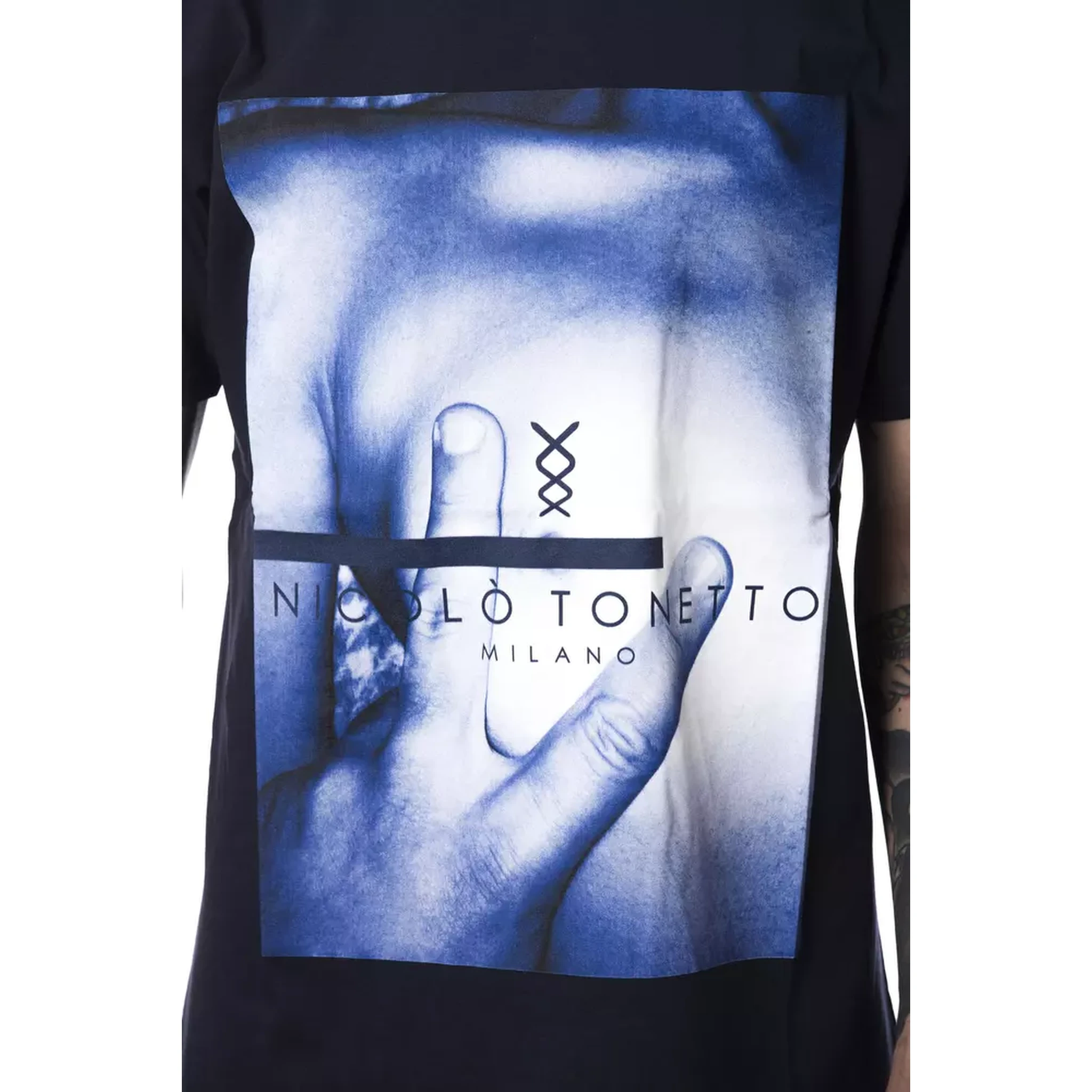 Blue Cotton T-Shirt