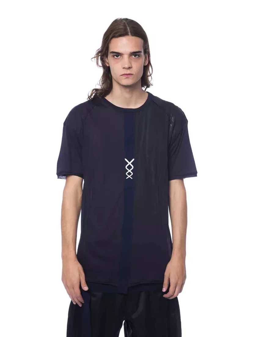 Blue Cotton T-Shirt