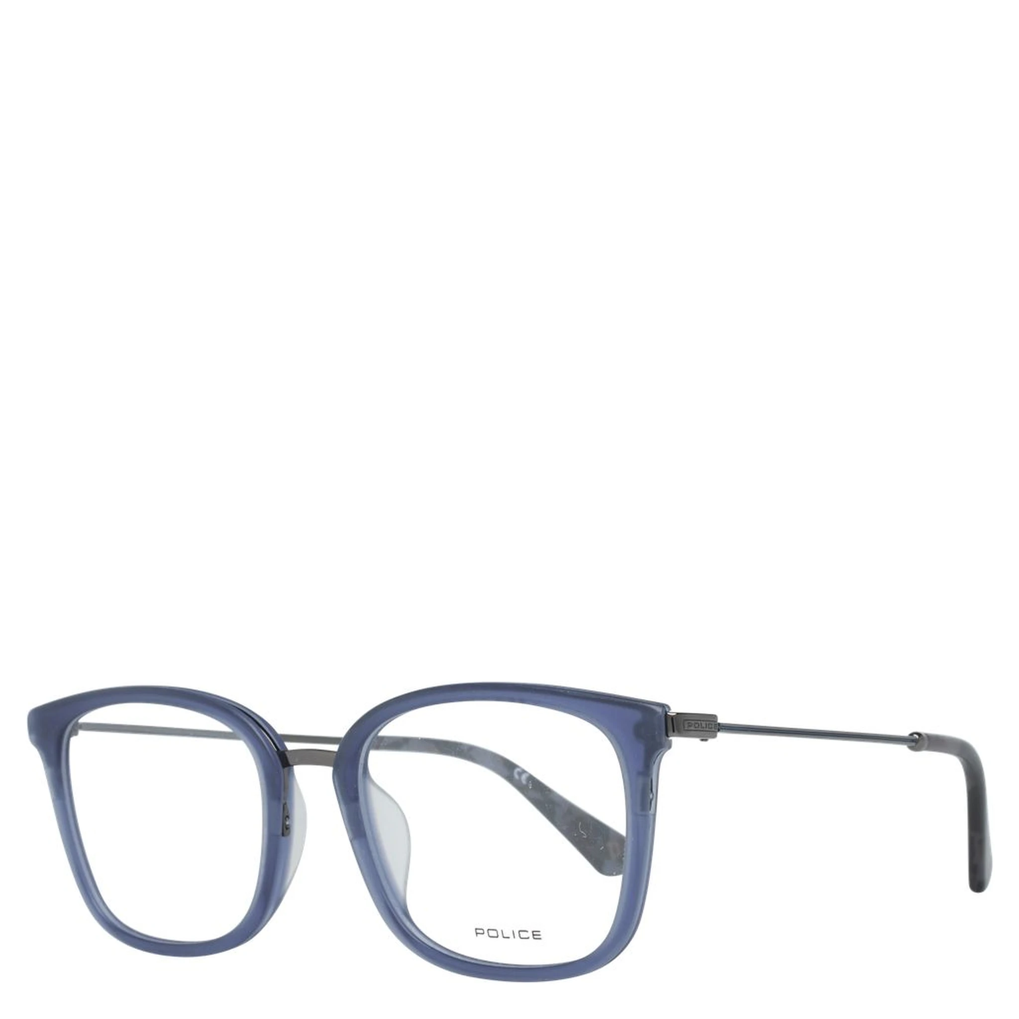 Blue Metal & Plastic Glasses (Frames)