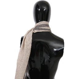 Beige Women Cotton Shawl  Scarf
