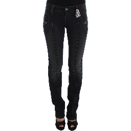 Blue Wash Cotton Slim Fit Jeans