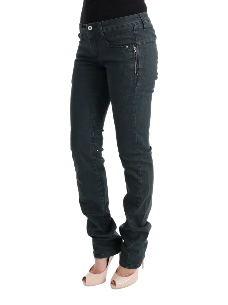 Gray Cotton Superslim Denim Jeans alternative