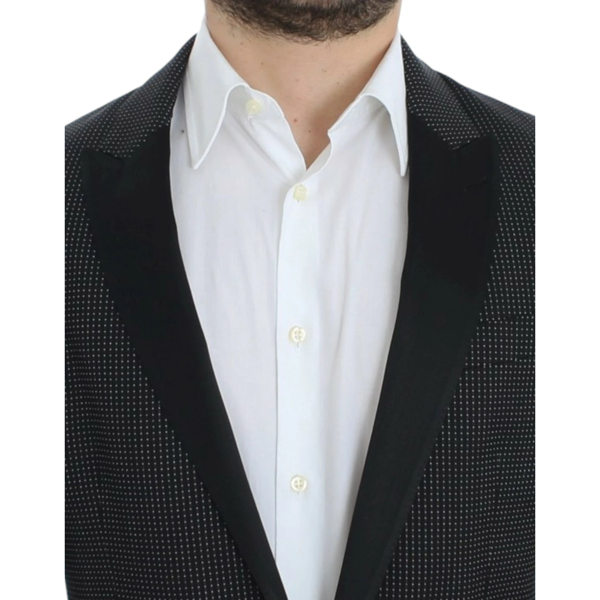 Black wool slim MARTINI blazer