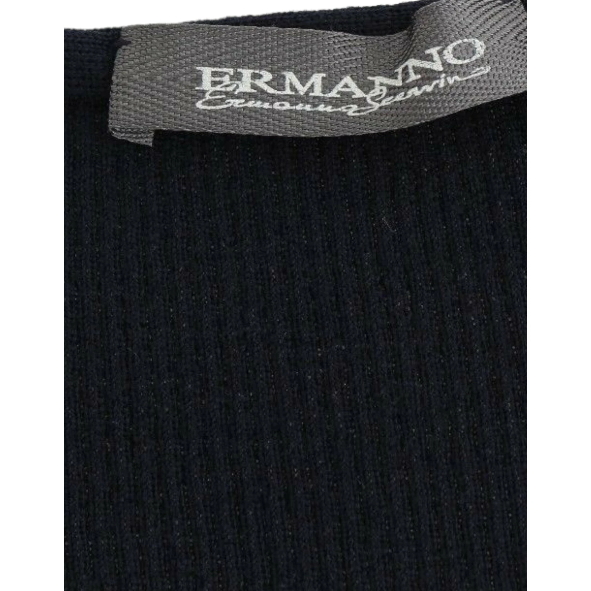 Women Knitted Wool Stretch Sweater Top In Blue