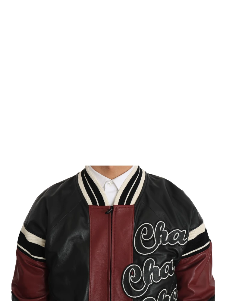 Leather Club Lounge Black Red Jacket alternative