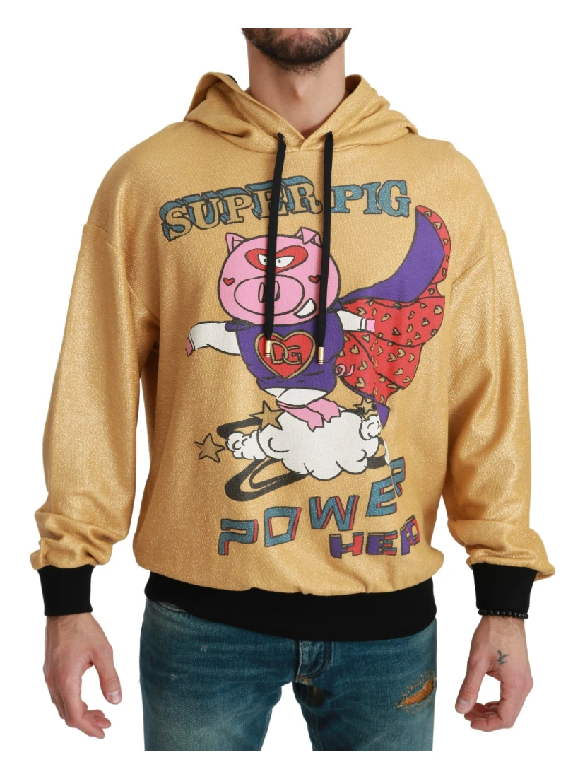 Gold Pig of the Year Hooded Sweater