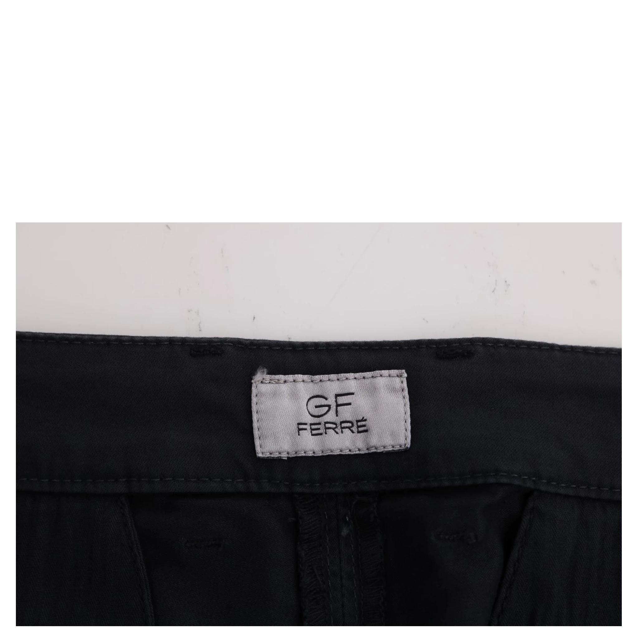 Blue Cotton Stretch Chinos Pants