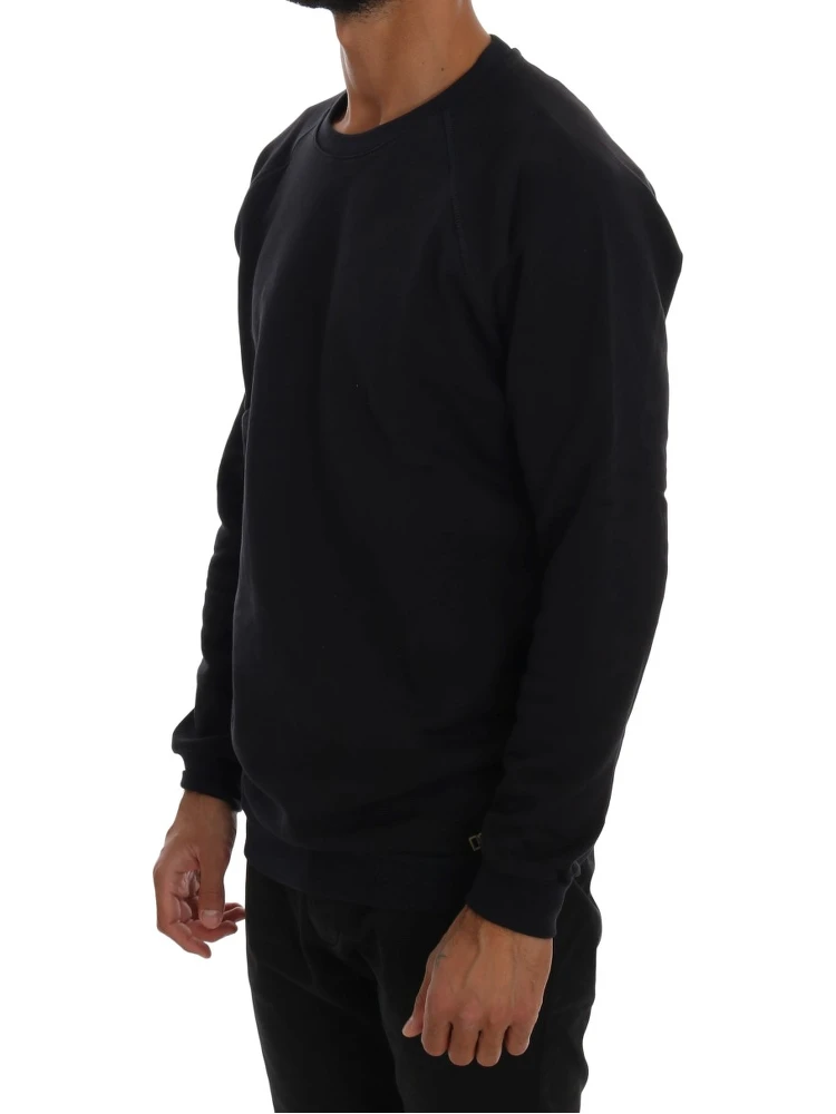 Blue Crewneck Cotton Sweater alternative