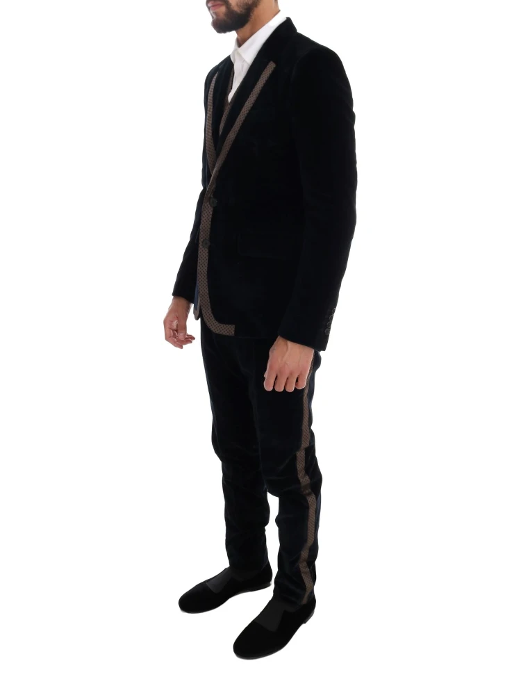Blue Velvet Two Button Slim 3 Piece Suit alternative