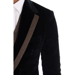 Blue Velvet Two Button Slim 3 Piece Suit