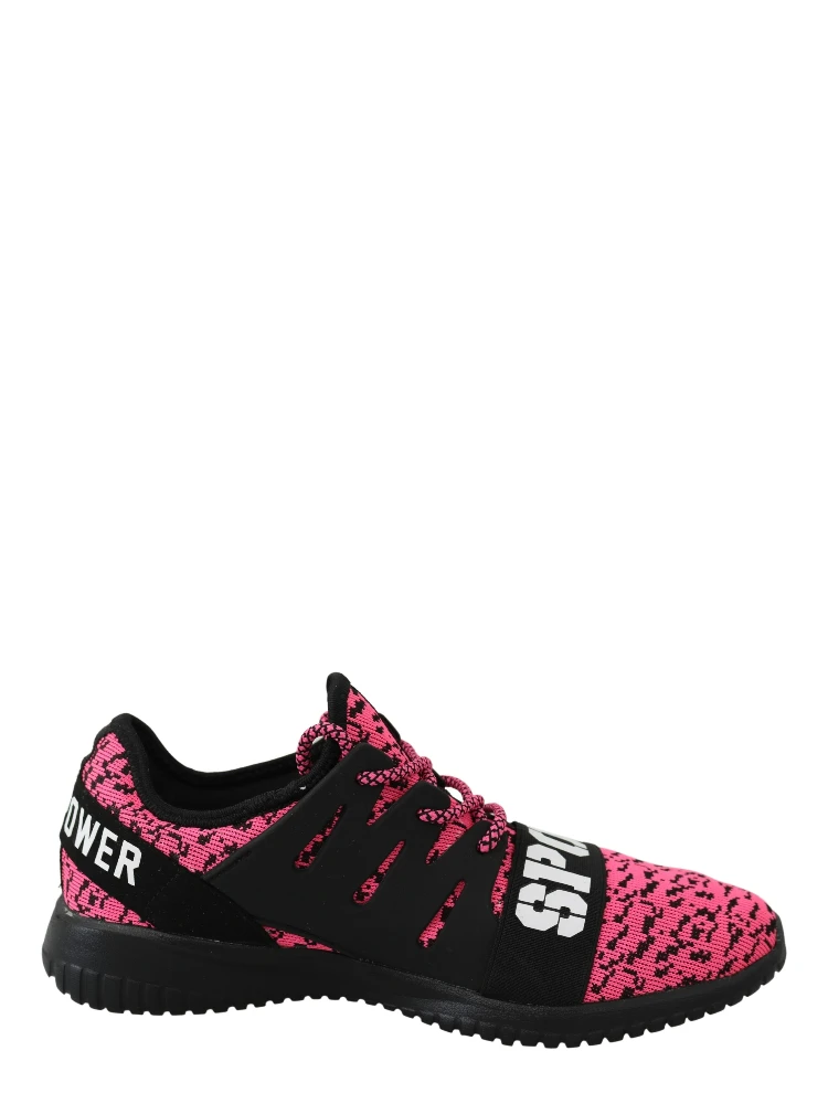 Pink Blush Polyester Runner Joice Sneakers Shoes alternative