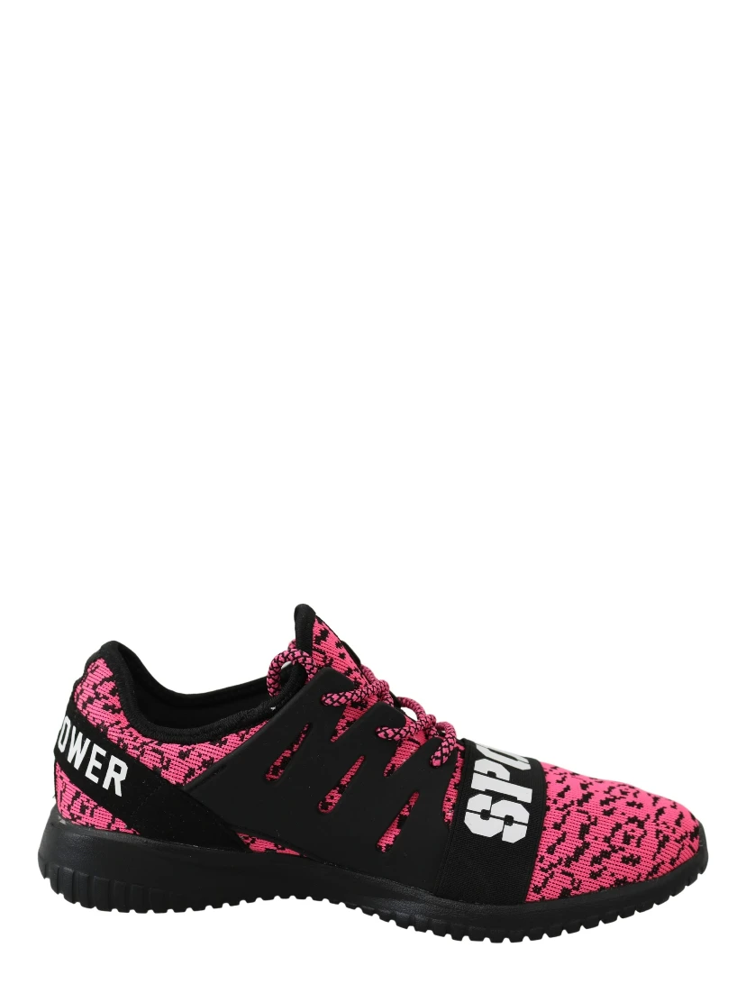 Pink Blush Polyester Runner Joice Sneakers Shoes