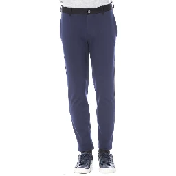 Blue Viscose Pant