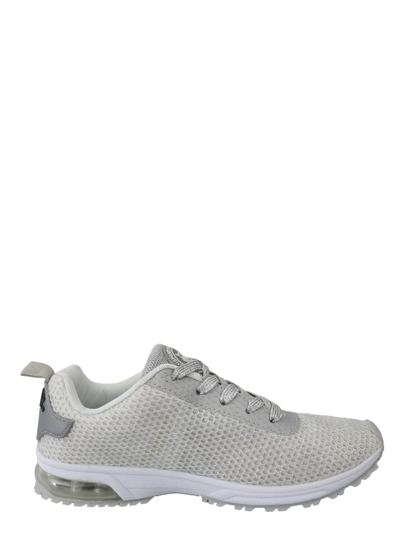 Silver Polyester Gretel Sneakers Shoes