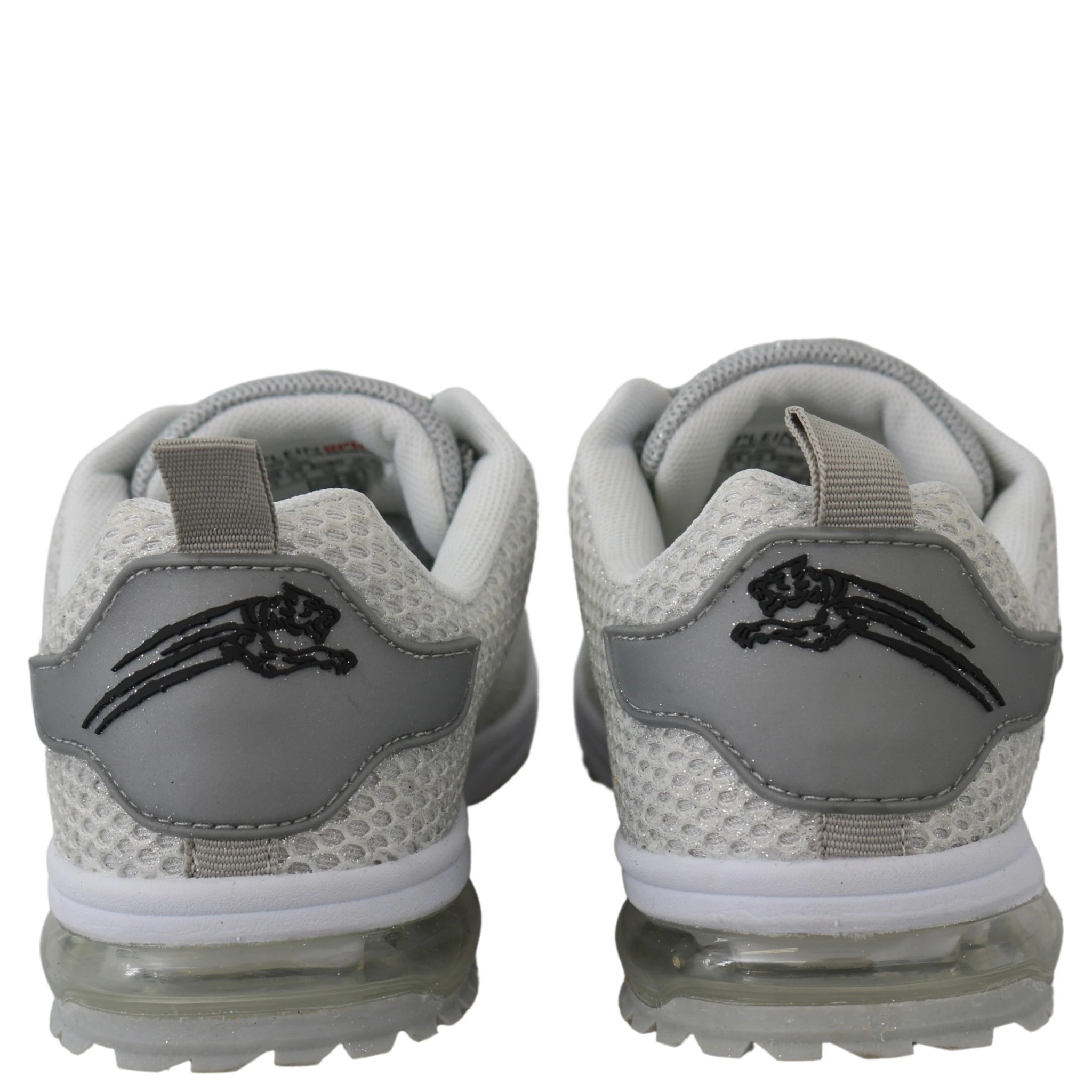 Silver Polyester Gretel Sneakers Shoes