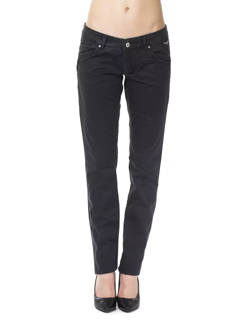 Blue Cotton Pant