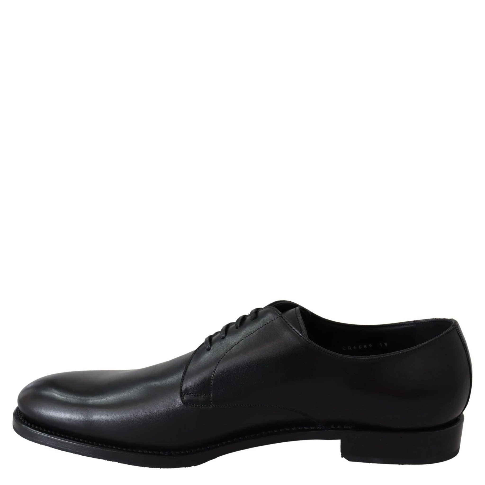 Black Leather SARTORIA Hand Made Shoes