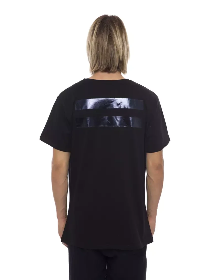 Black Cotton T-Shirt