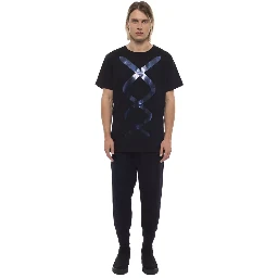 Black Cotton T-Shirt