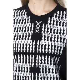 Black And White Cotton T-Shirt