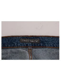 Blue Wash Torn Dunfermile Slim Fit Jeans