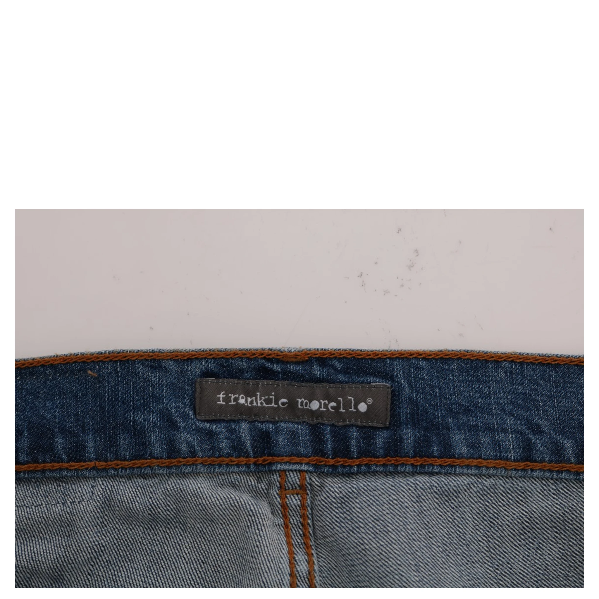 Blue Wash Torn Dunfermile Slim Fit Jeans