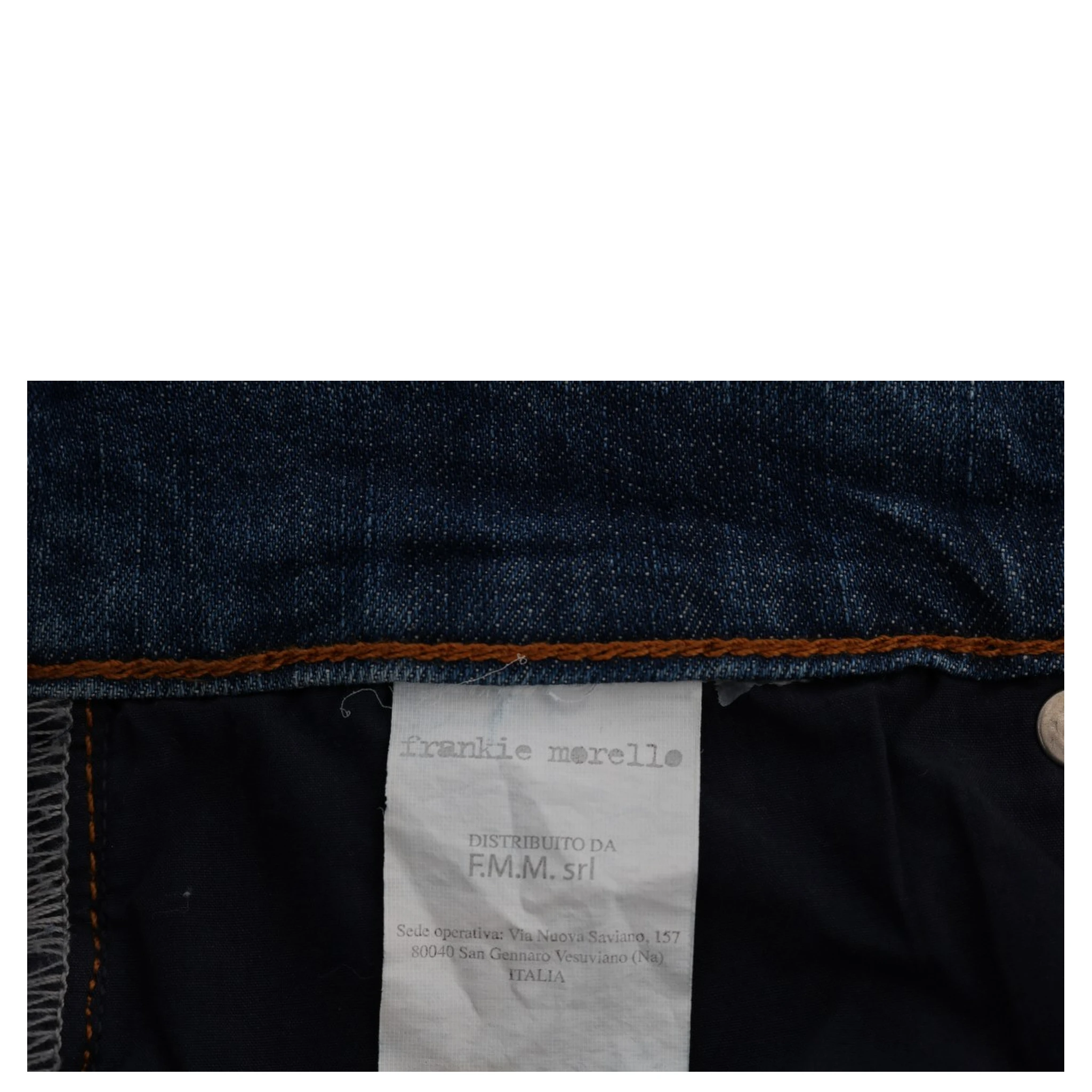 Blue Wash Torn Dunfermile Slim Fit Jeans