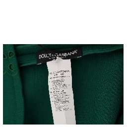 Green Floral Cutout Silk Wool Dress