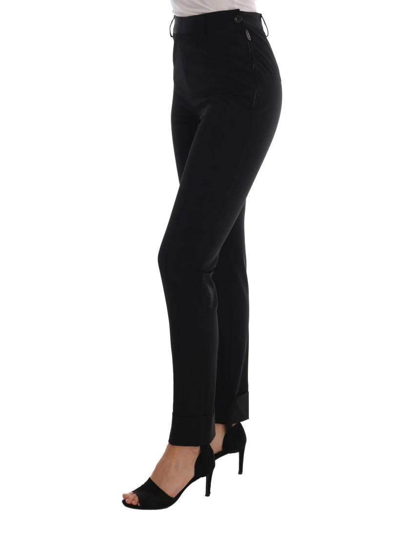 Black Stretch Leggings Pants