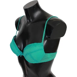Green Push Up Bra 100% Cotton Underwear