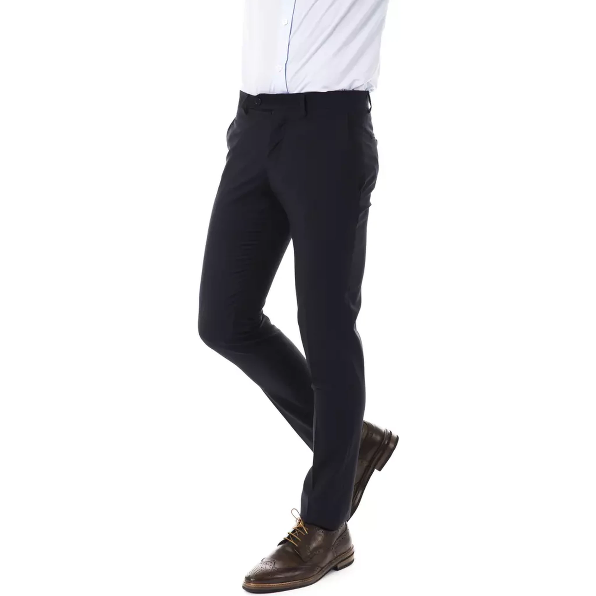 Gray Wool Pant