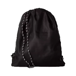 Black Nylon Backpack