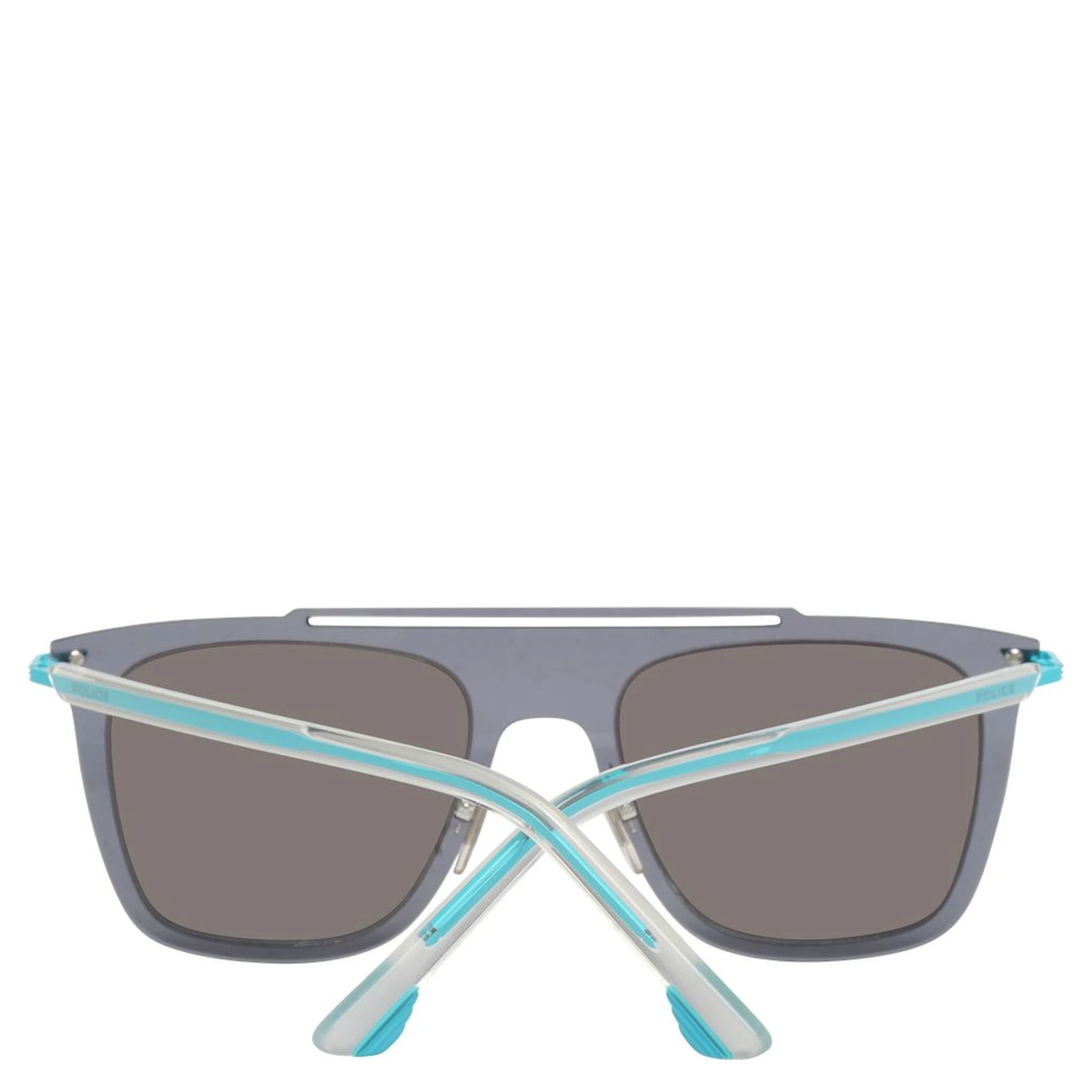 Blue Metal & Plastic Sunglasses