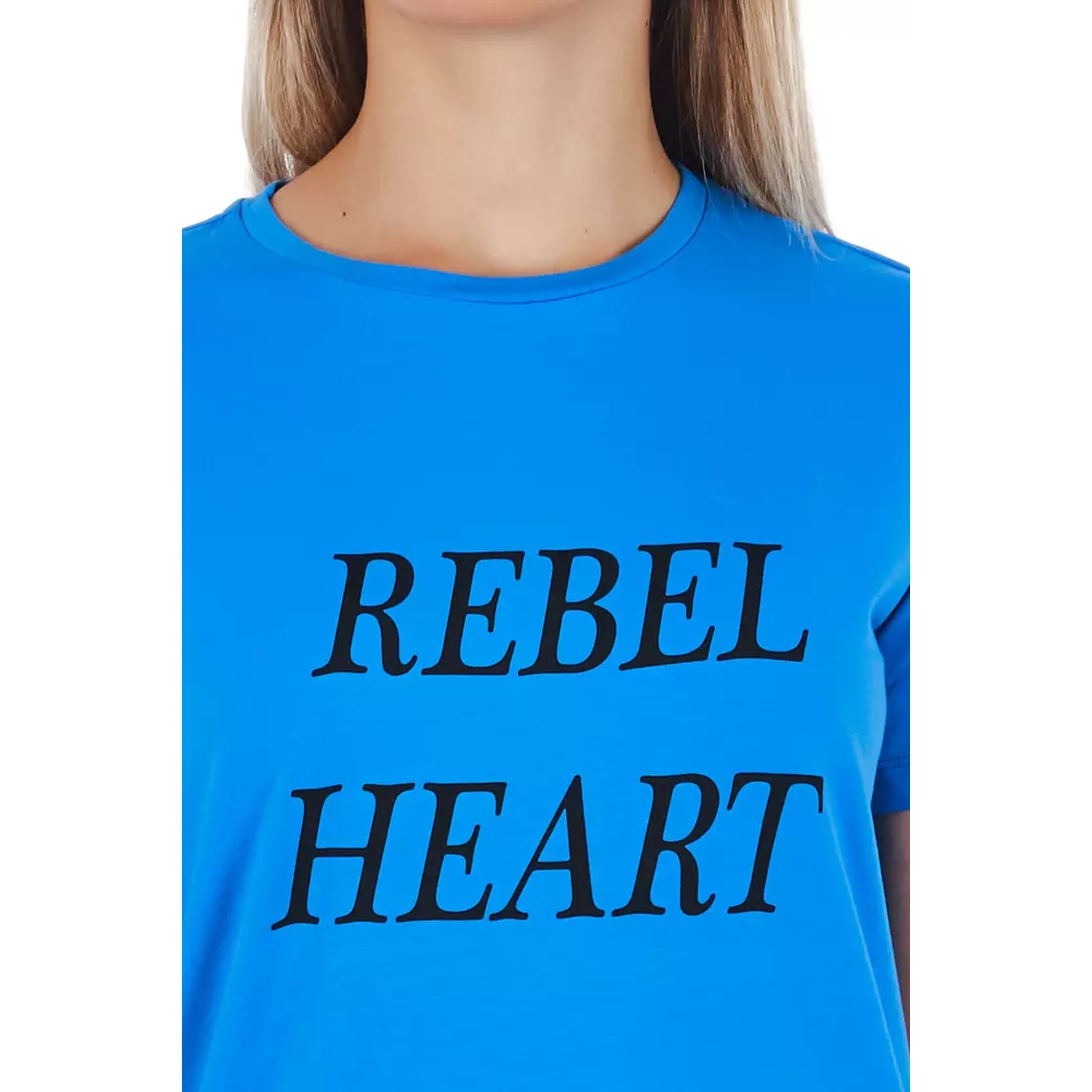 Light Blue Cotton T-Shirt